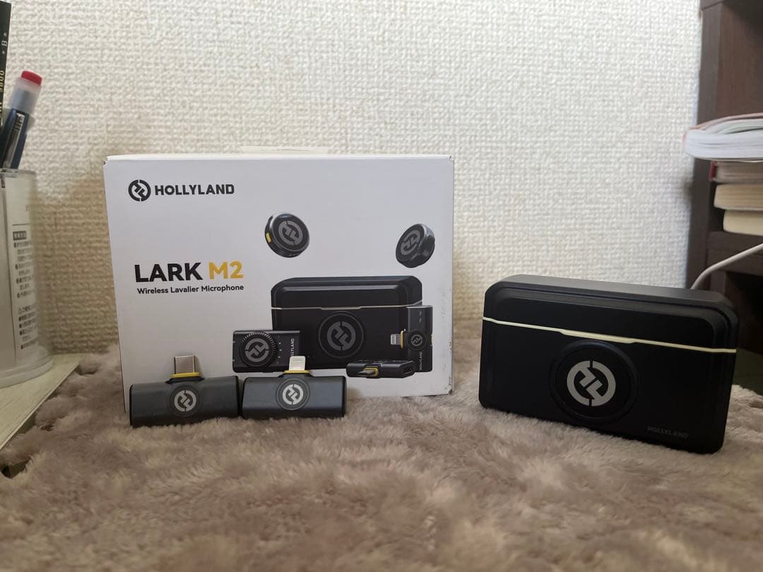 Hollyland LARK M2 ワイヤレスラベリアマイク