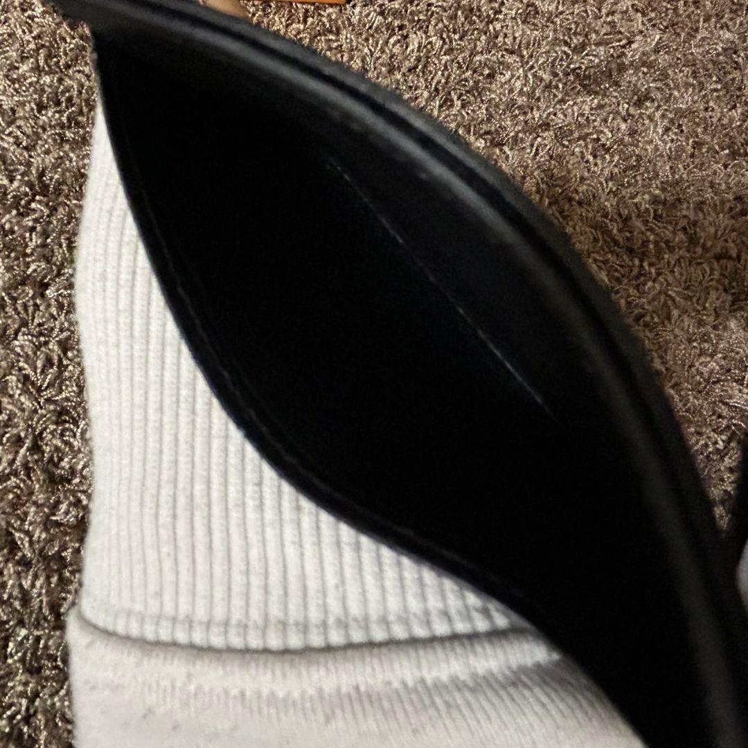 鑑定済み ルイヴィトン ポルト カルト サーンプル カードケース エピ ノワール