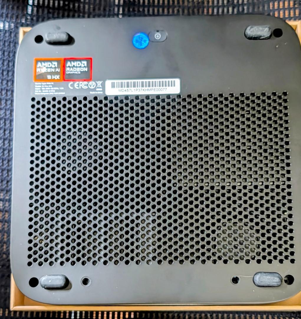 ミニPC MINISFORUM AI X1 Pro 370 / 32GB + 2TB