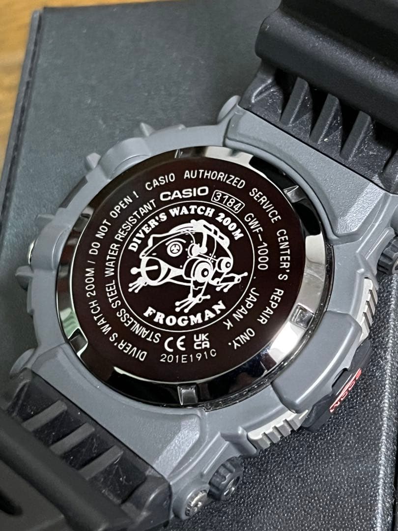 【国内正規品】カシオ G-SHOCK フロッグマン GWF-1000-1JF