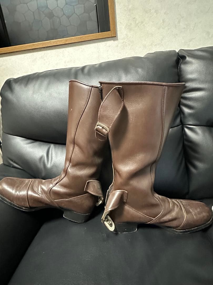 ドンキー様（専用）特攻ブーツ　茶　当時物　トーヨコ　旧車　暴走　旧車會