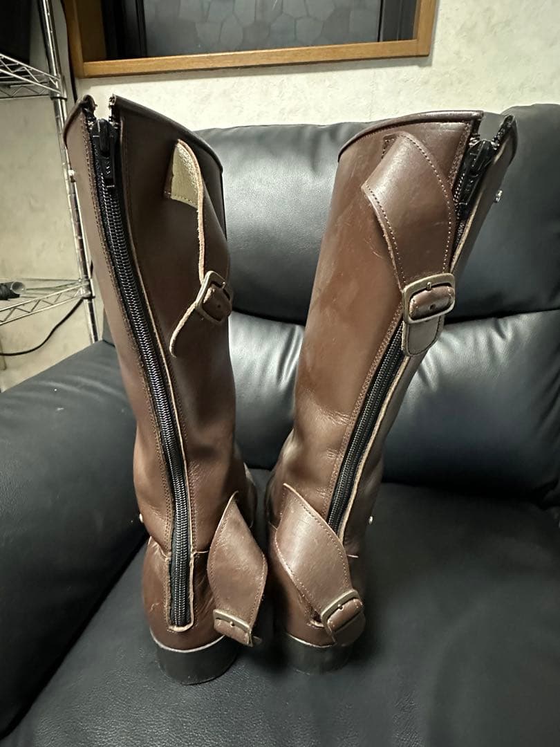 ドンキー様（専用）特攻ブーツ　茶　当時物　トーヨコ　旧車　暴走　旧車會