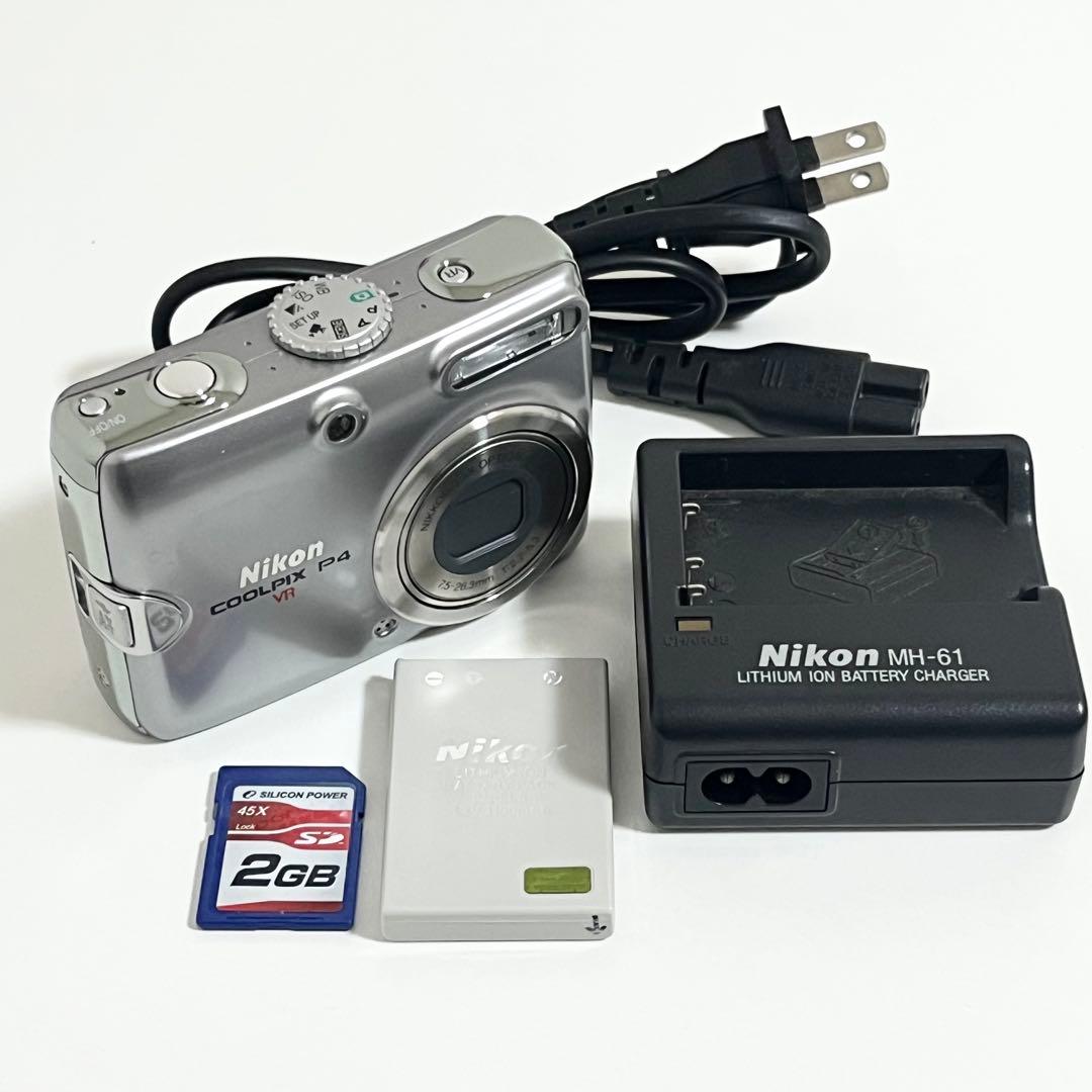 デジタルカメラ Nikon coolpix P4