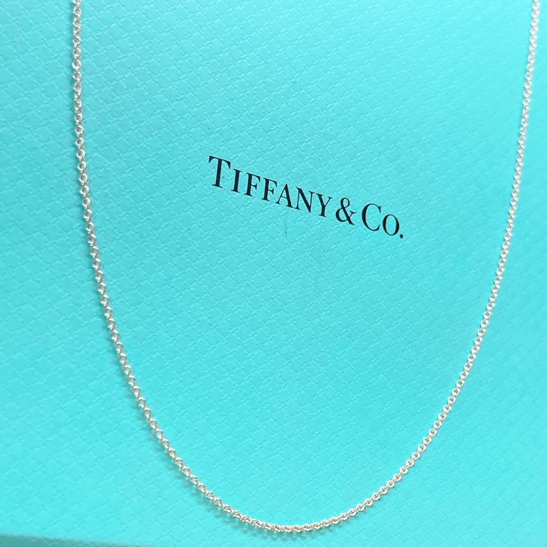 ティファニー ネックレスチェーン 925 シルバー 約46cm PERETTI