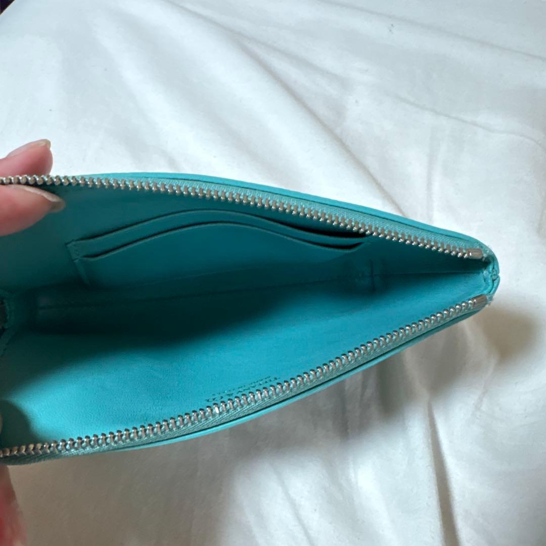 Tiffany 青い皮革ケース