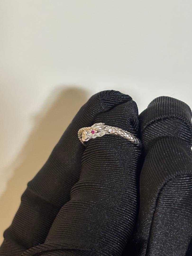 龍指輪　リング　PT950