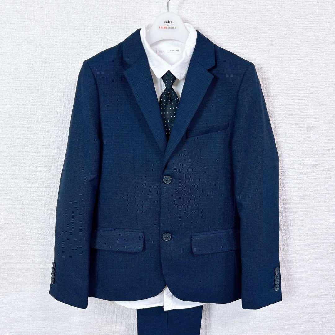 【極美品】ザラ　キッズスーツ(152) 男の子　匿名配送