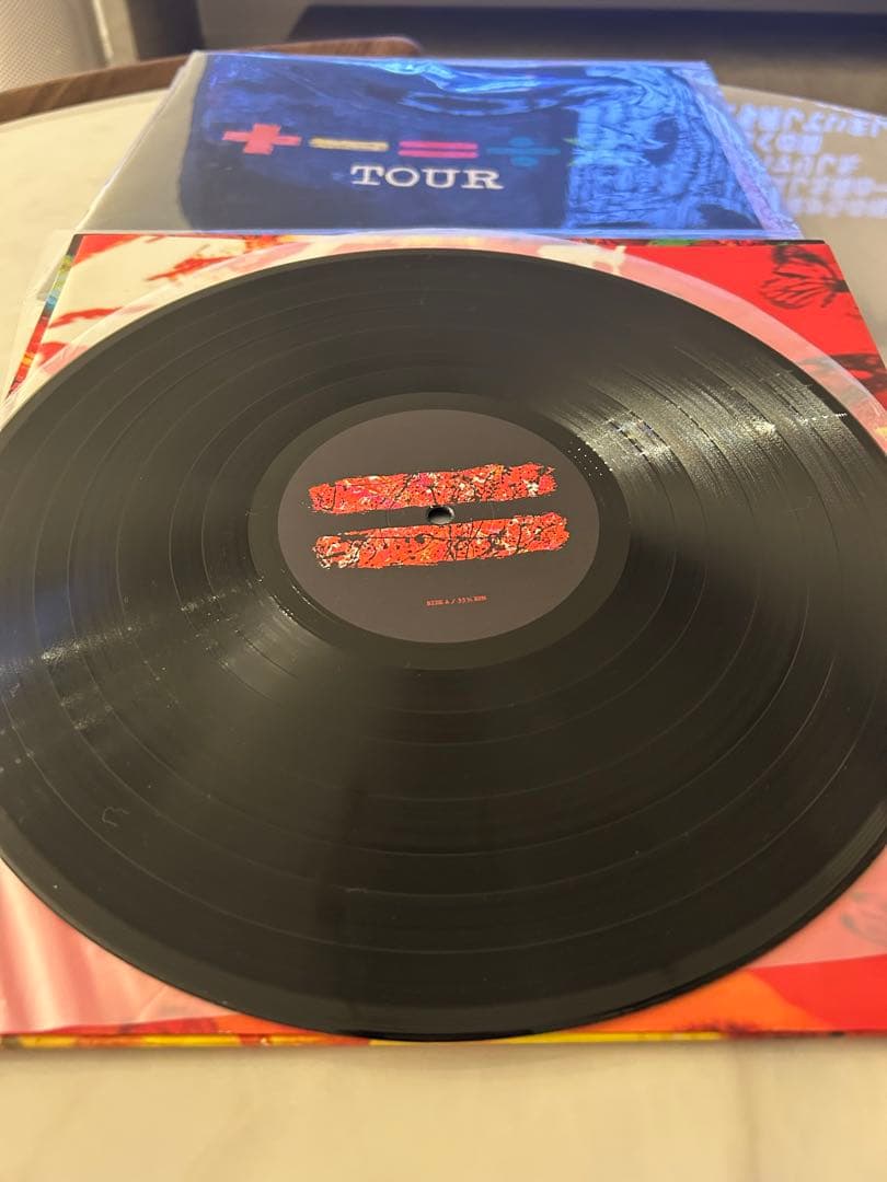 【げんき】エドシーランレコードセット3枚＋tourプログラム