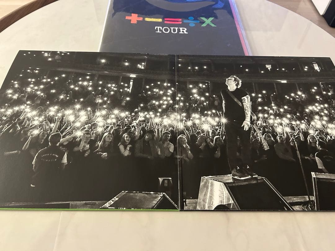 【げんき】エドシーランレコードセット3枚＋tourプログラム