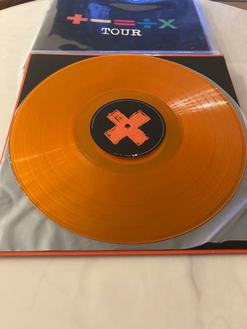 【げんき】エドシーランレコードセット3枚＋tourプログラム