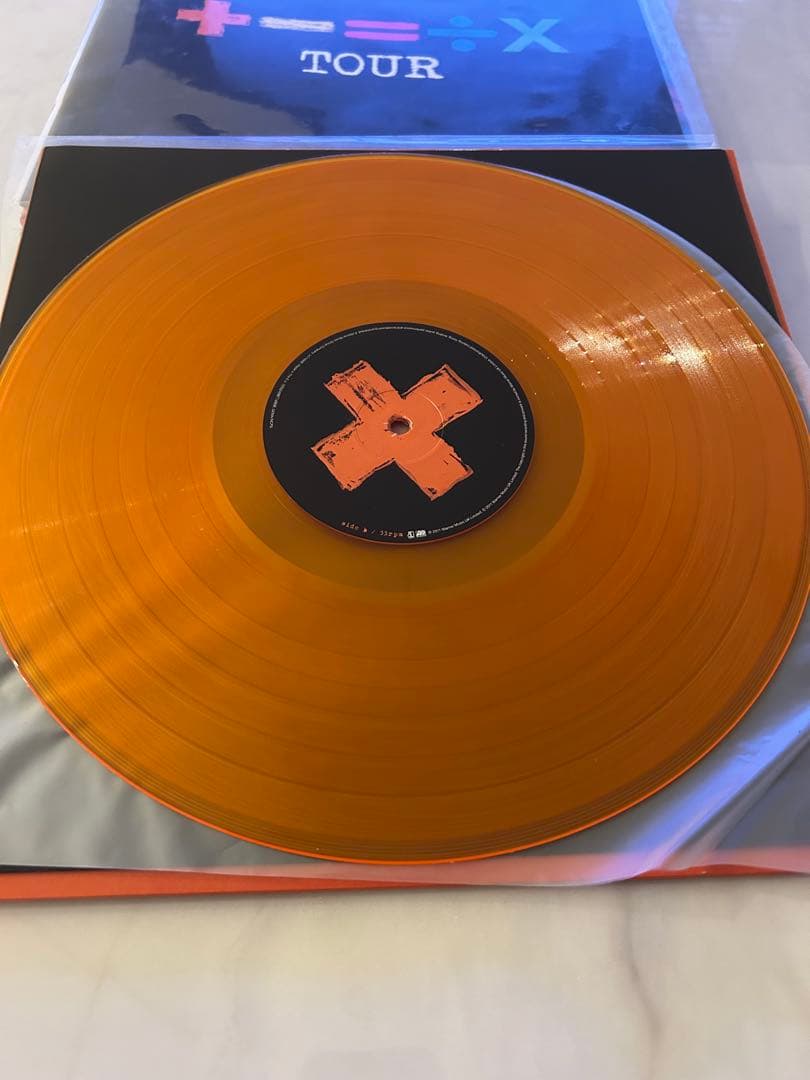 【げんき】エドシーランレコードセット3枚＋tourプログラム