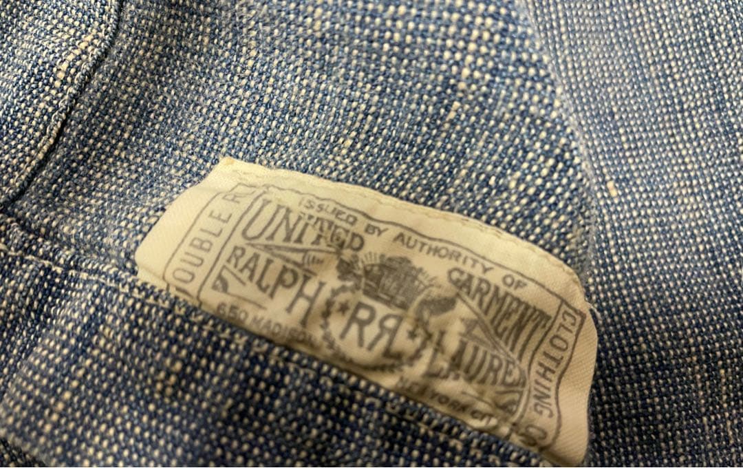 DOUBLE RL SUPPLY CO. インディゴカバーオール Mサイズ美品