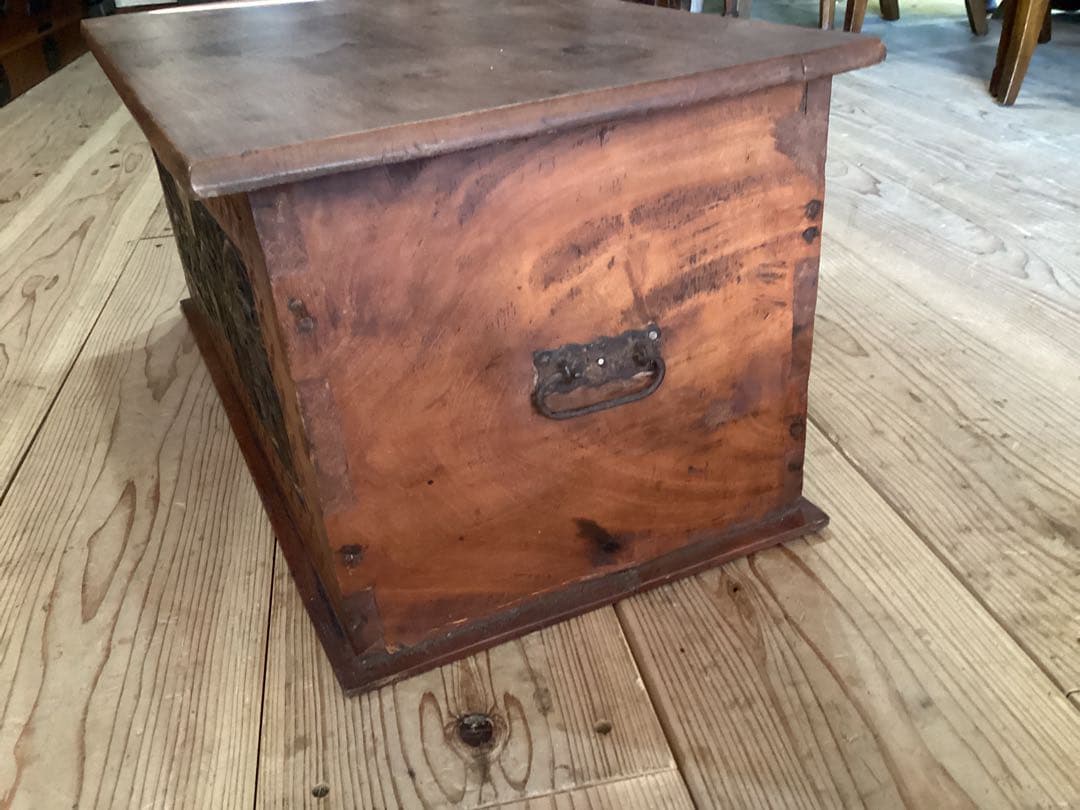 ビィンテージ　木箱　小物入れ　収納家具