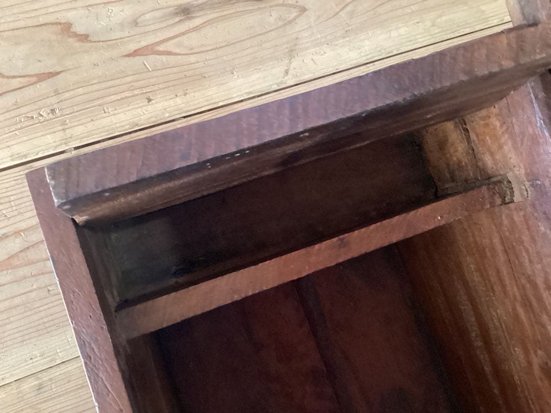 ビィンテージ　木箱　小物入れ　収納家具