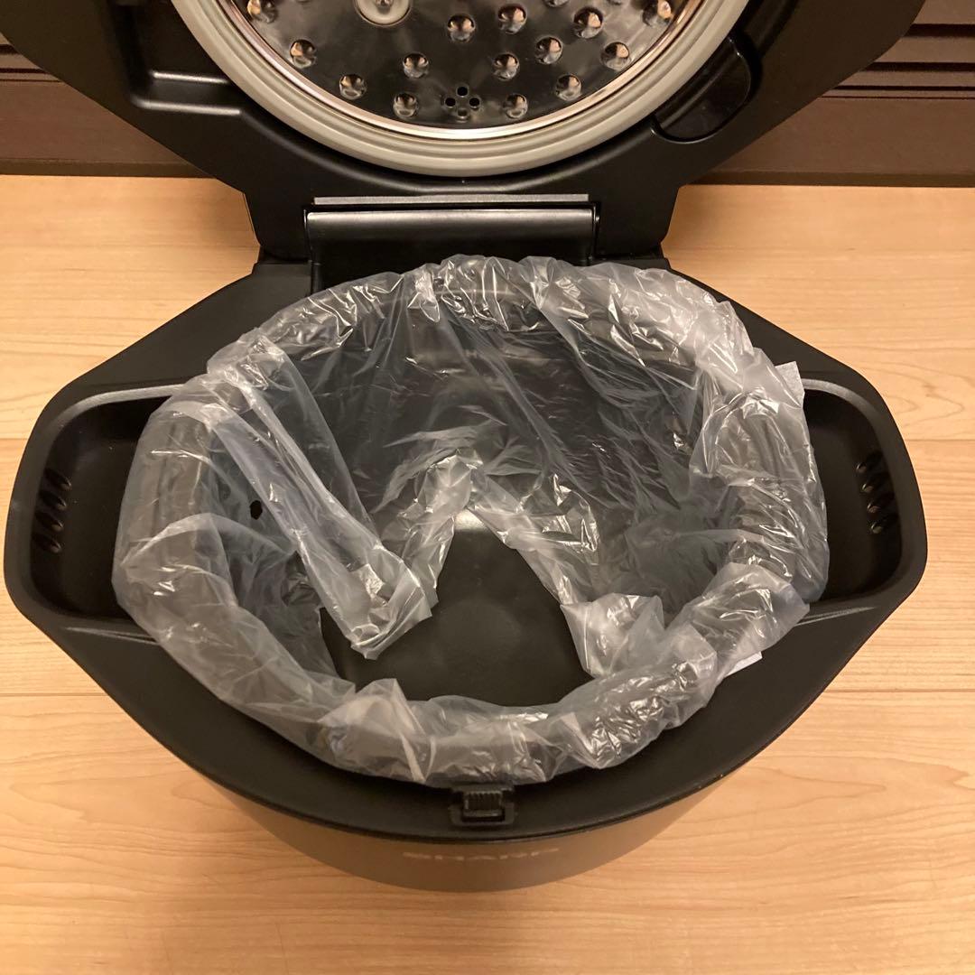 シャープ ヘルシオ ホットクック KN-HW16G-B 電気調理鍋 レシピ本付き