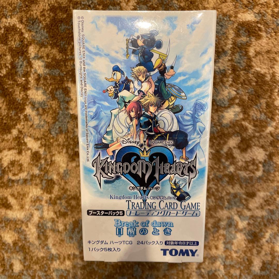 新品　未開封　カード　BOX キングダムハーツ　目醒のとき　ブースターパック5