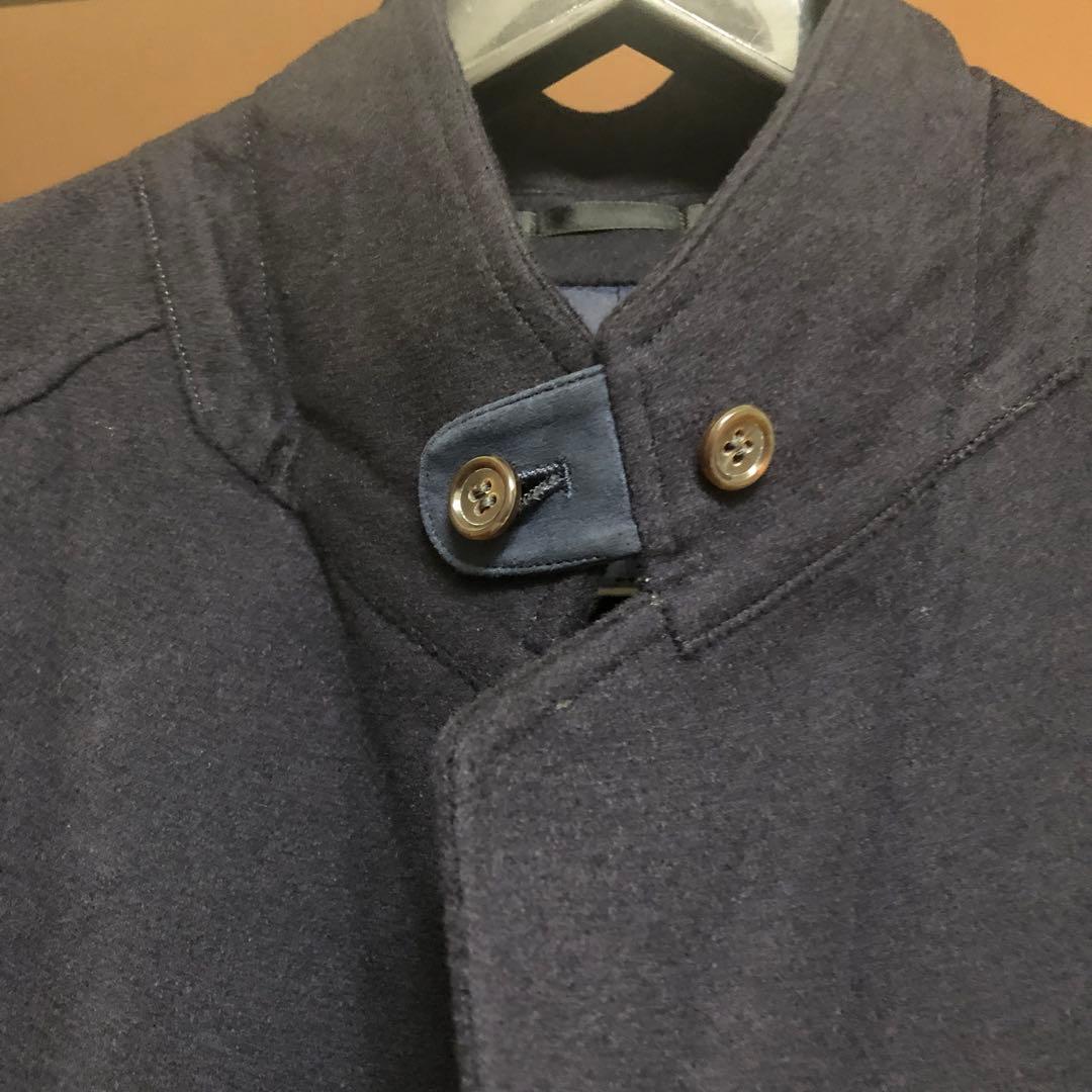 リクエスト値下未使用タグ付伊製LANVIN最高級カシミア100ジャケコート48