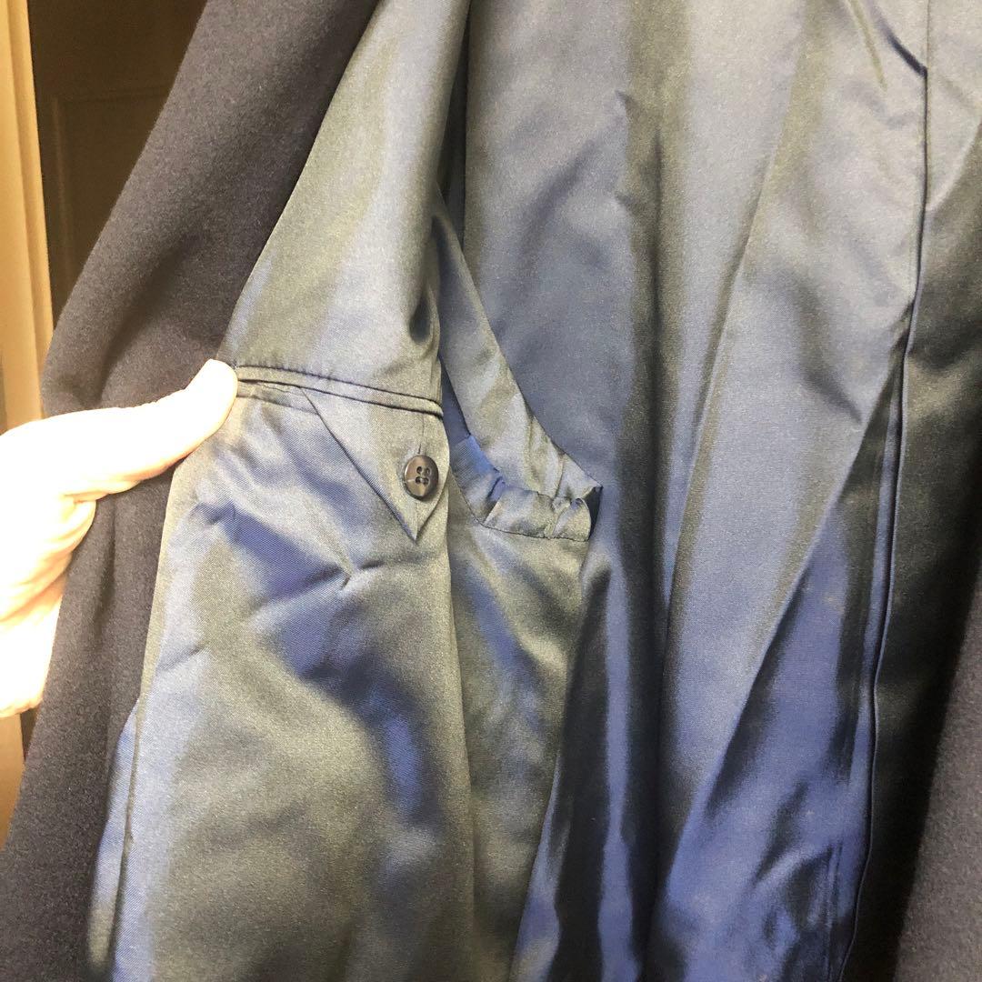 リクエスト値下未使用タグ付伊製LANVIN最高級カシミア100ジャケコート48