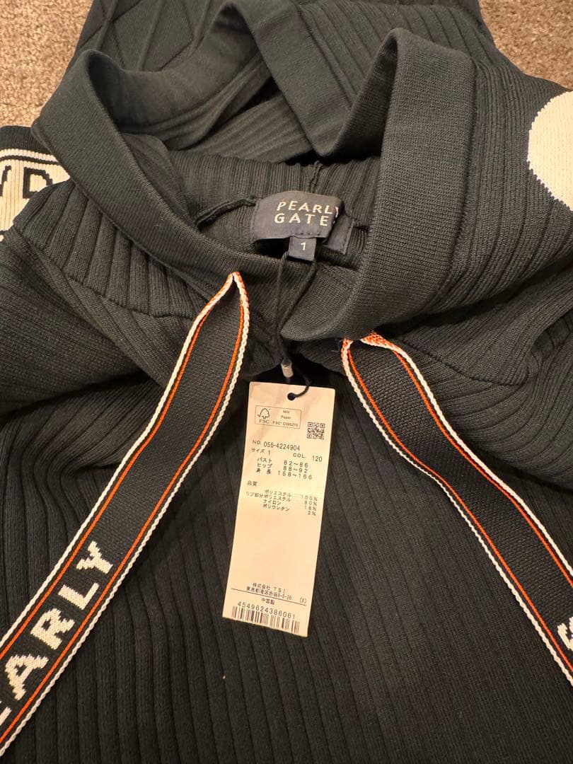 PEARLY GATES フード付きワンピース新品タグ付き 未使用