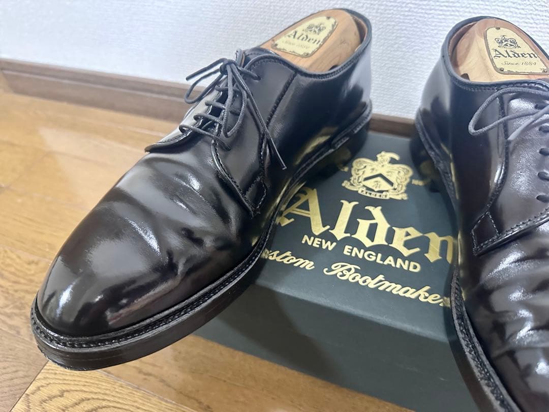 【希少】オールデン　9901 コードバン　ブラック　US7.5D