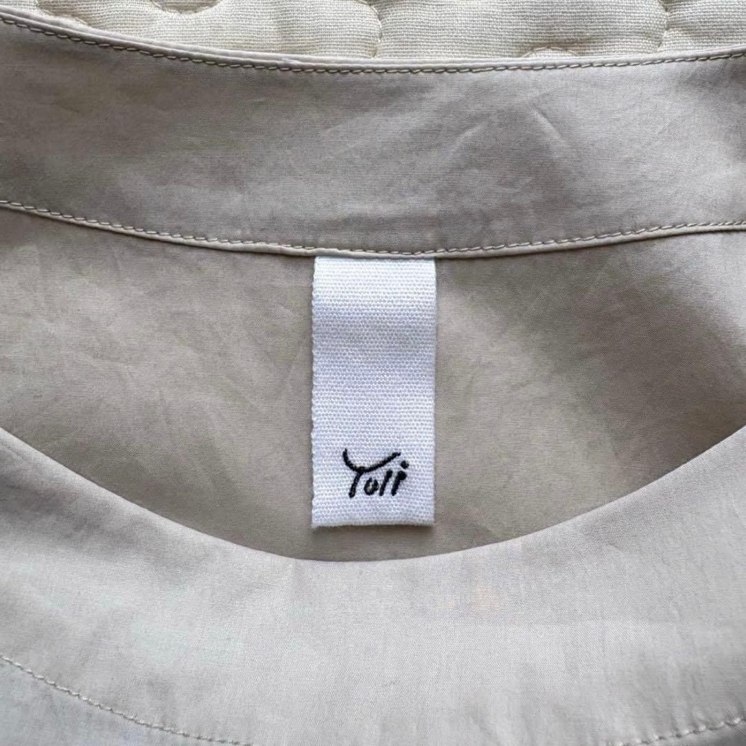 Yoli 2024AW Boat neck onepiece ライトベージュ