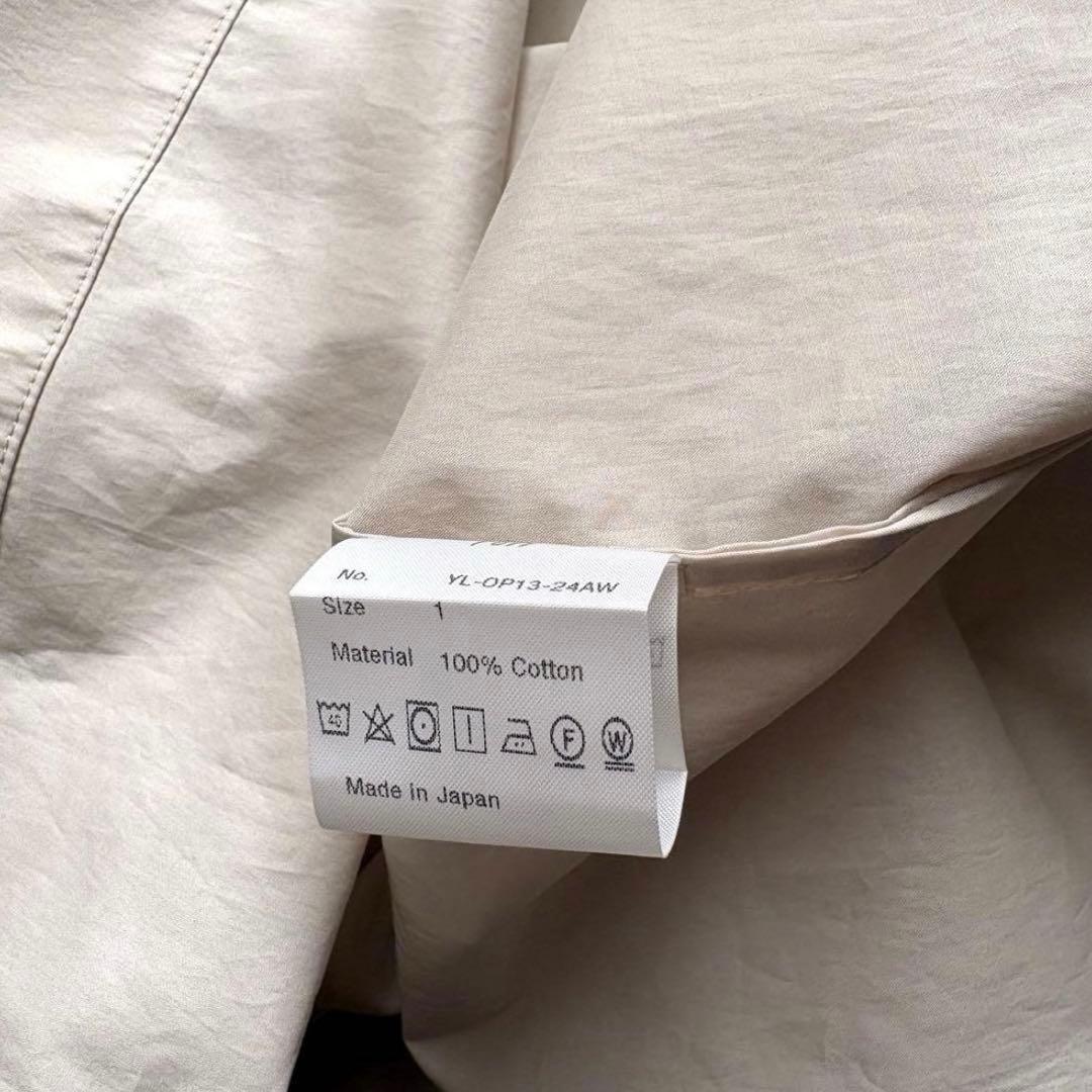 Yoli 2024AW Boat neck onepiece ライトベージュ