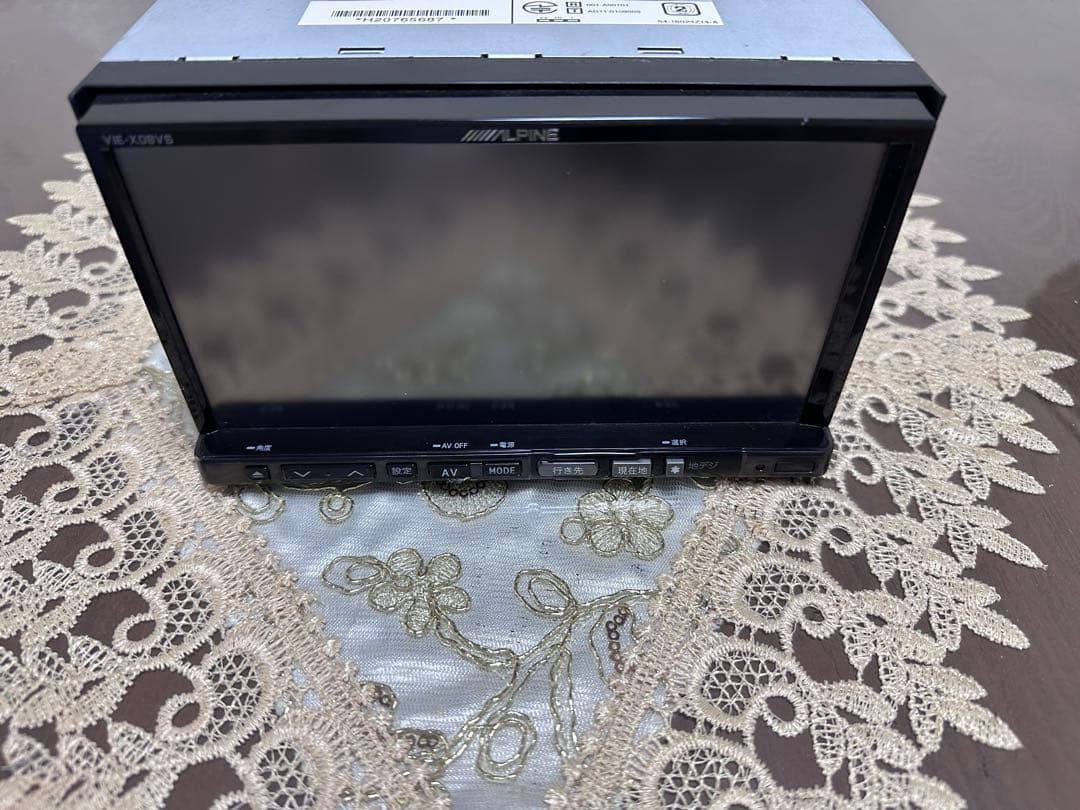 カーナビ　ALPINE アルパイン　VIE-X08VS