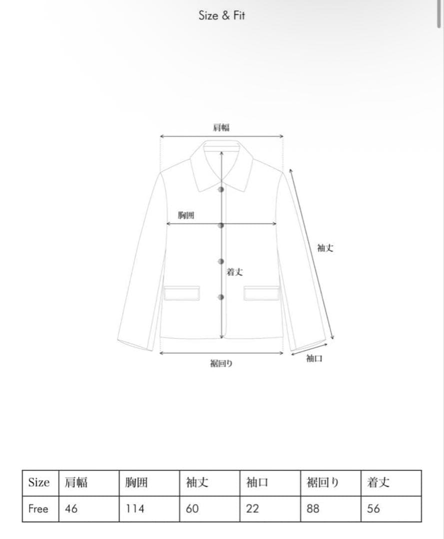 ジャケット・アウター ohotoro mannish wool blouson