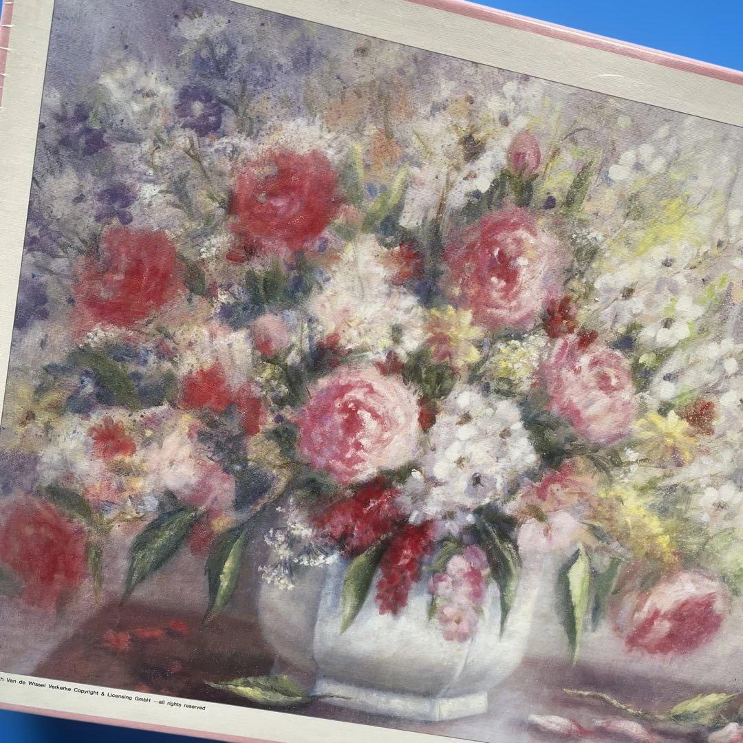 ジグソーパズル　エディス・ファン・デル・ウィッセル　窓辺の花束　未開封