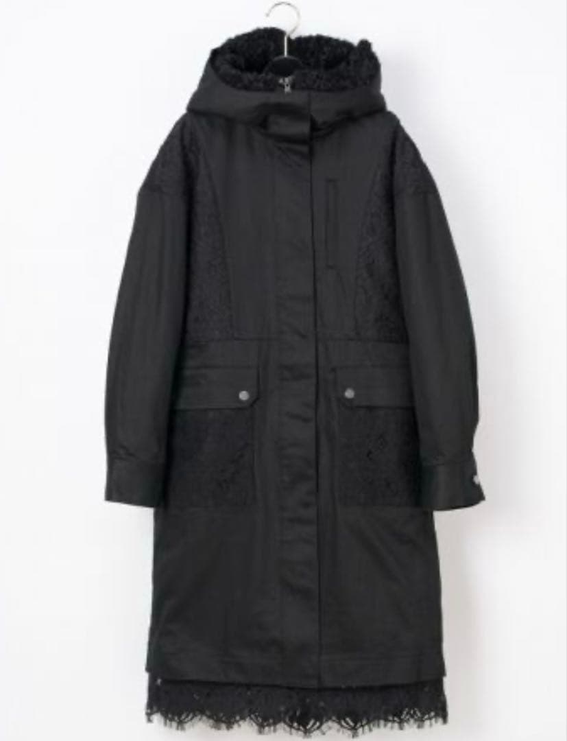 三連休限定グレースコンチネンタルボアライナー付レースモッズコート63800円