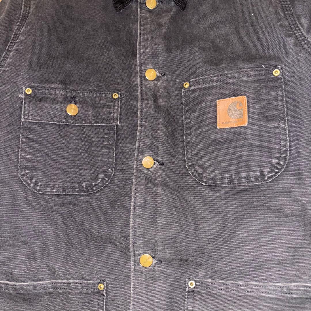t*a様 希少カラー　希少サイズ　carhartt チョアコート ブラック M