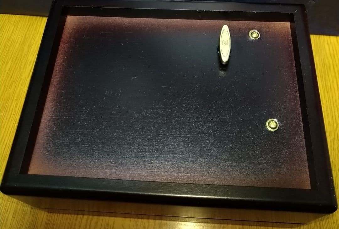 ○皇居外苑○木製オルゴールボックス【君が代】