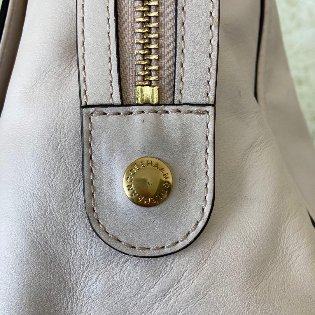 COLE HAAN✨ ベンソン II ワーク トート　オールレザー　ゴールド金具