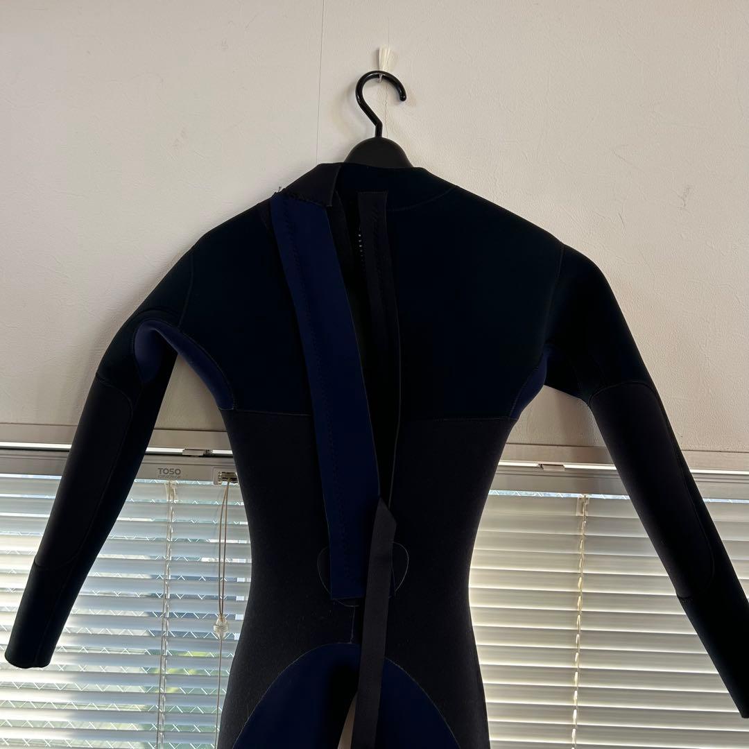 【美品】RUB TECH Dレディースウエットスーツ　フルスーツオールブラック