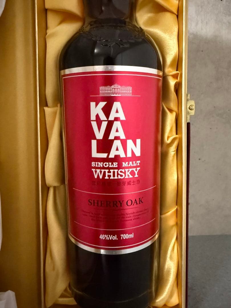 KAVALAN シングルモルトウイスキー シェリーオーク 700ml