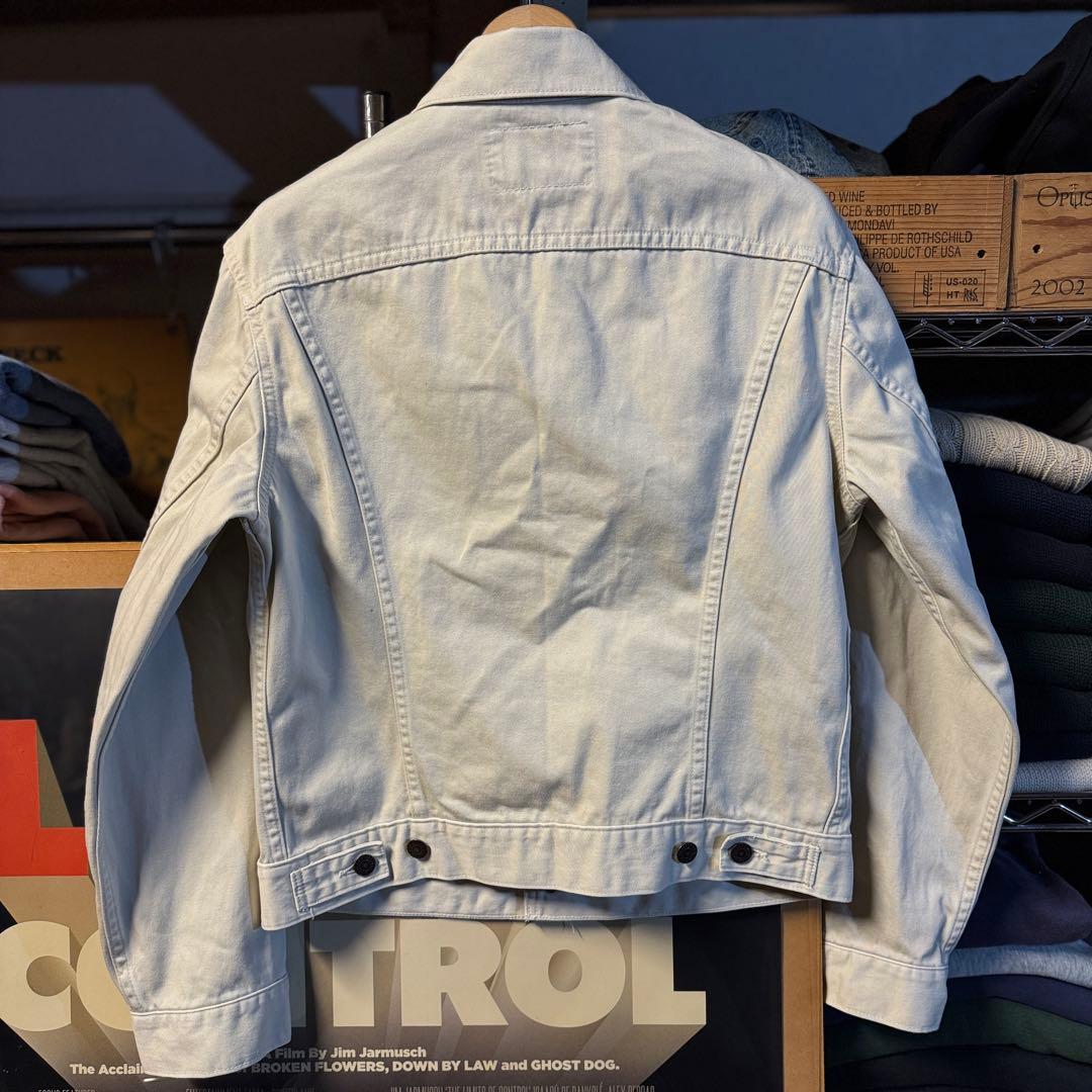 90s 日本製 white levis jacket トラッカージャケット