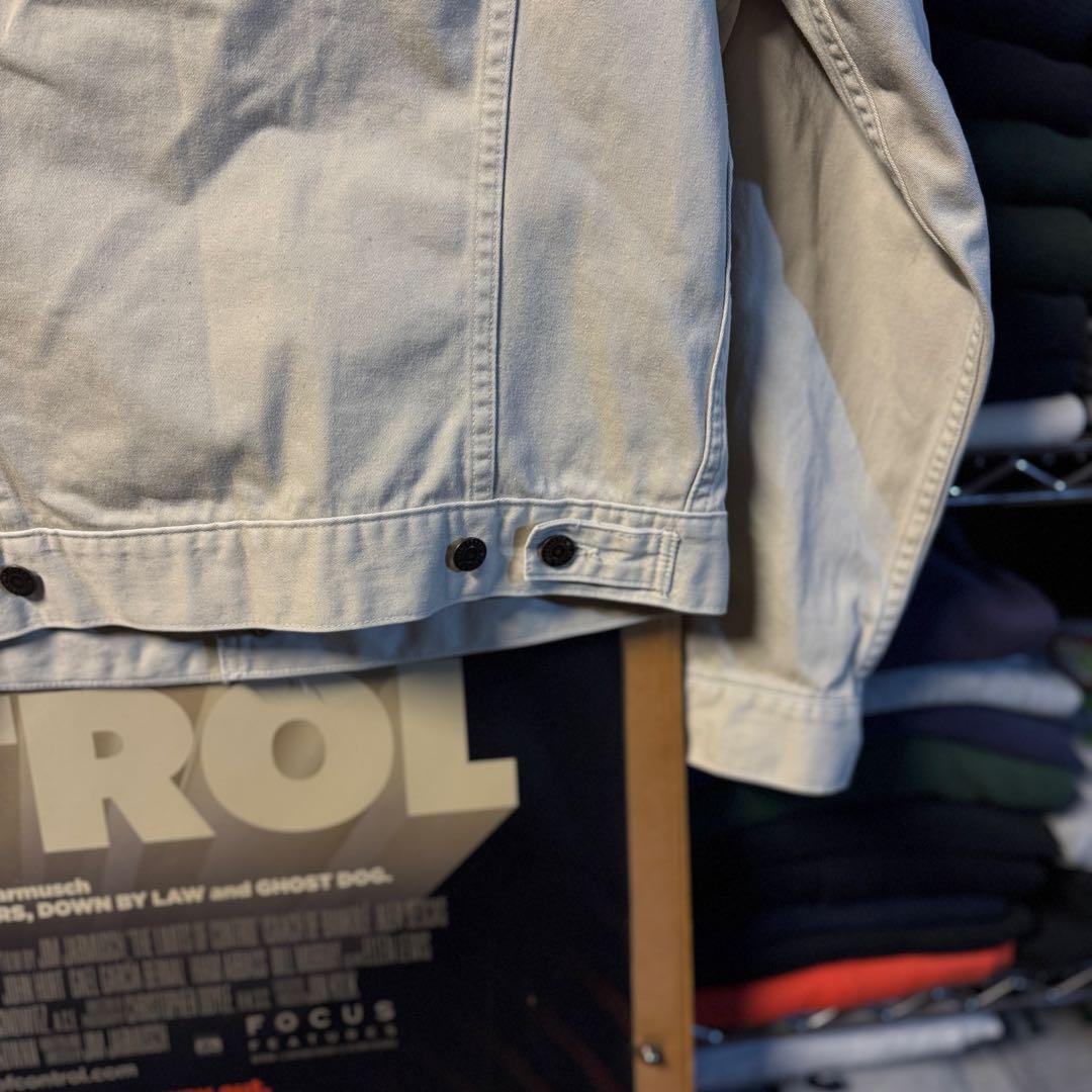 90s 日本製 white levis jacket トラッカージャケット