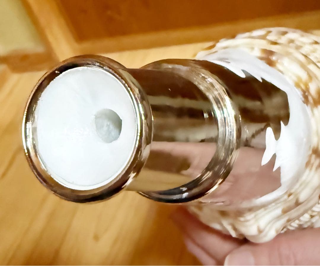 修験道法螺貝　山伏　密教　熊よけ　魔除け❣️ほら貝　ホラガイ