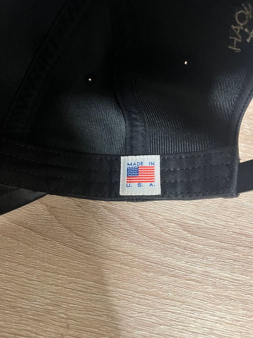 NOAHキャップ　ベースボールキャップ　USA レザーキャップ