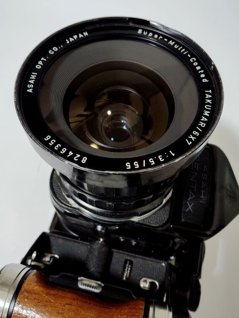 更に値下げ　ペンタックス67タクマー広角55mm F3.5 オマケ付き中判カメラ
