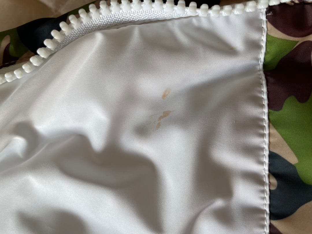 adidas APE迷彩柄 フード付きジャケット