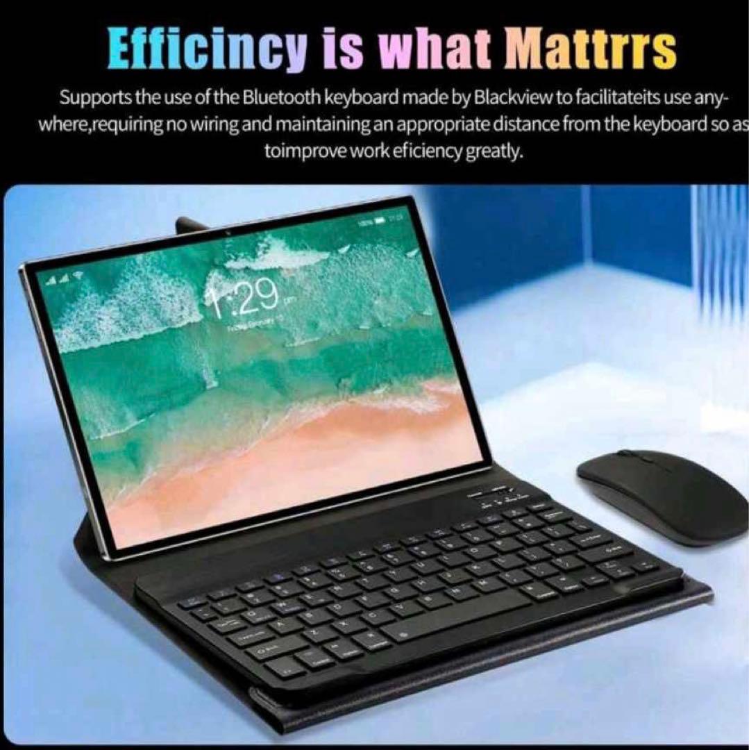 10インチタブレット、アンドロイド13タブレット8/256GB　本体