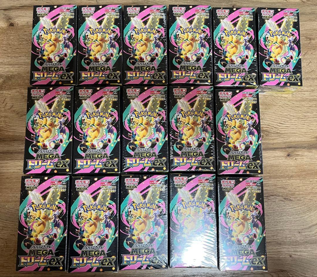 ポケモンカード　メガドリームex 16BOX シュリンク付き