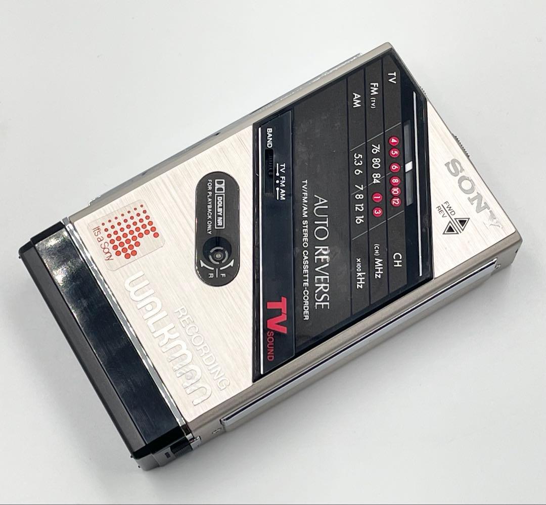 ジャンク　SONY WM-F202 Walkman ポータブルカセットレコーダー