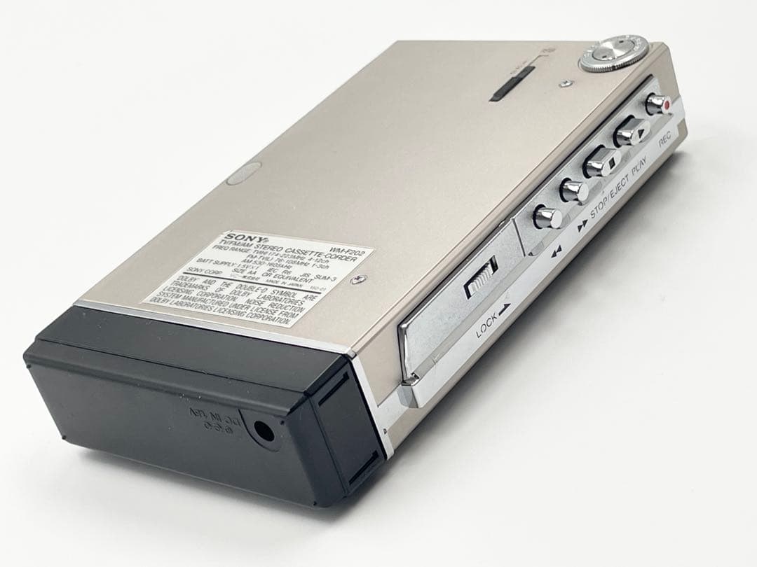 ジャンク　SONY WM-F202 Walkman ポータブルカセットレコーダー