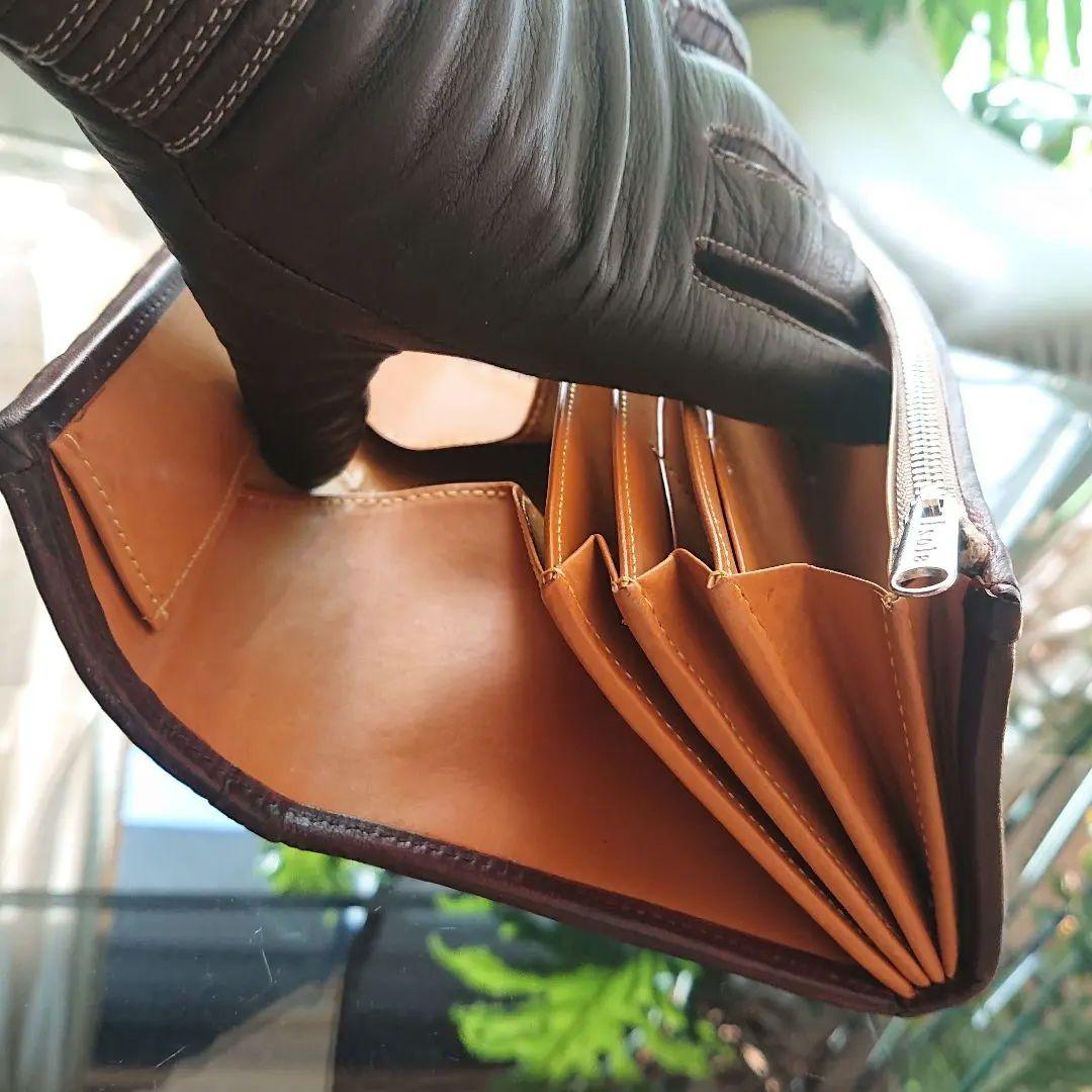 ♦️極美品♦️アイソラisora長財布 MALTAイントレチャート■大人の財布■