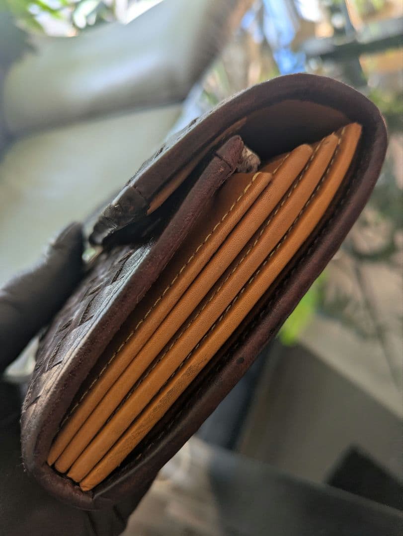 ♦️極美品♦️アイソラisora長財布 MALTAイントレチャート■大人の財布■