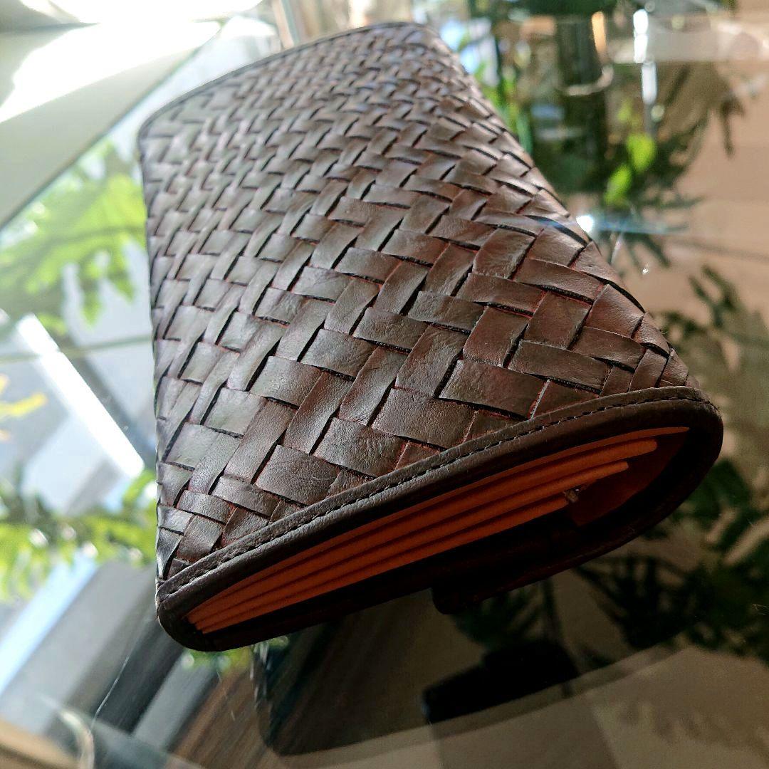 ♦️極美品♦️アイソラisora長財布 MALTAイントレチャート■大人の財布■