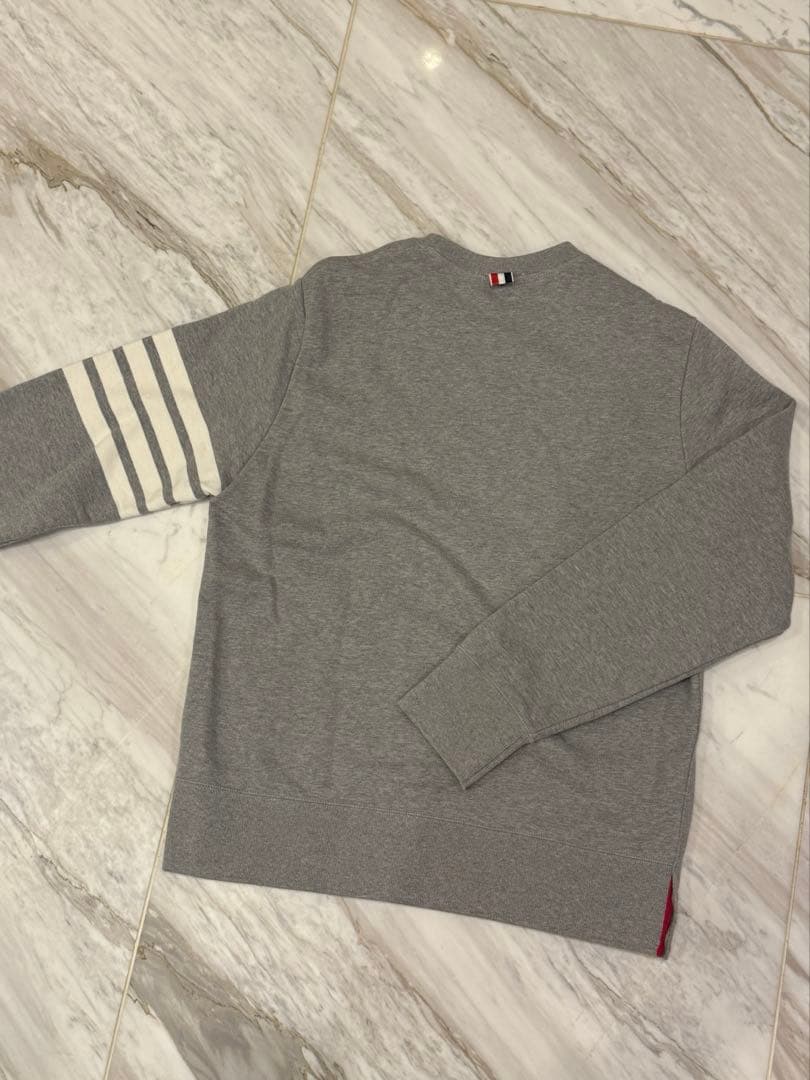 トムブラウン　スウェット　トレーナー　グレー 4サイズ鞠山