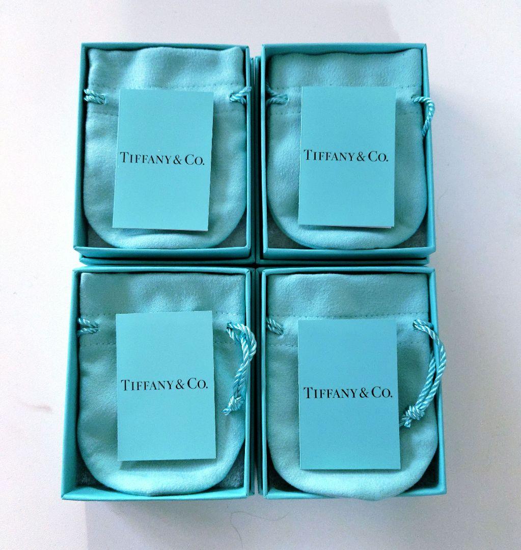 ❤️極美品❤️現行品❤️ティファニー空箱➕巾着袋➕ケアカード✖️ 4セット